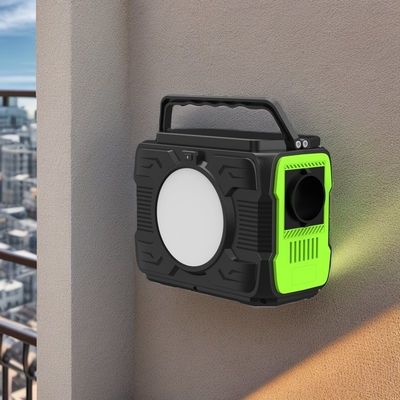 Batterie au lithium ternaire 200W Système de stockage d'énergie sur balcon Station électrique mobile portable