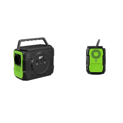 Centrale électrique de camping de 200W Système d'énergie de générateur solaire rechargeable pour l'Amérique du Sud