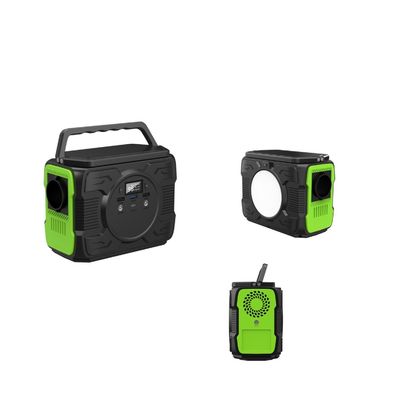 Centrale électrique de camping de 200W Système d'énergie de générateur solaire rechargeable pour l'Amérique du Sud