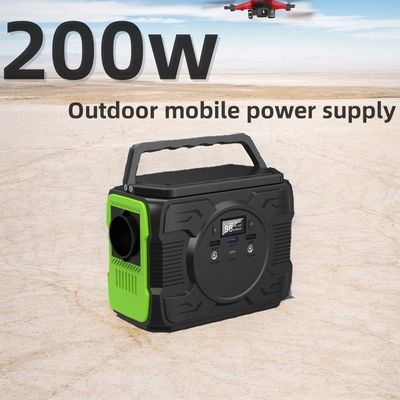 Personnalisation 200W stockage d'énergie solaire batterie au lithium balcon centrale électrique avec 1