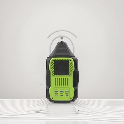 Station électrique de camping extérieur portable haute puissance de 300W avec écran à cristaux liquides