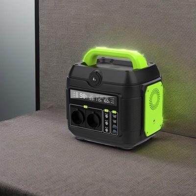 Générateur de cellules solaires portables pour le ménage avec centrale électrique à sortie multifonctionnelle de 600 W
