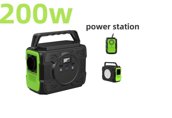 Chargeur de téléphone rechargeable à chaud Générateur solaire portable de 200 W avec couleurs personnalisables
