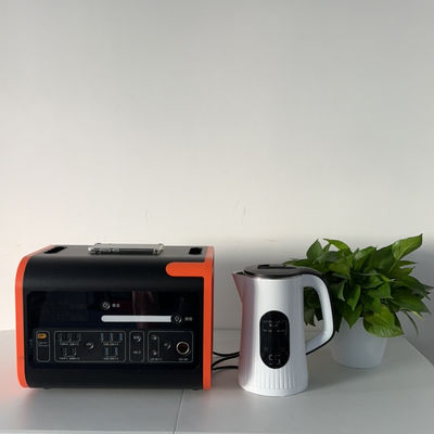 Station électrique portable avec charge rapide bidirectionnelle et forme d'onde de sortie de l'onde sinusoïdale pure CA