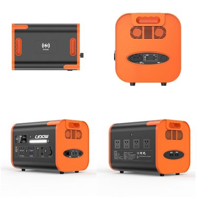 Générateur d'énergie solaire orange noir de 2000W avec stockage à la batterie