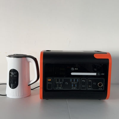 Générateur d'énergie solaire orange noir de 2000W avec stockage à la batterie