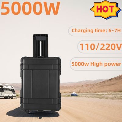 Générateur solaire à capacité nominale de 4800wh pour stockage d'énergie renouvelable portable