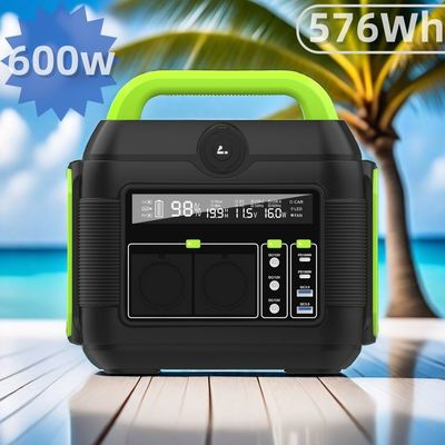 Une centrale électrique au lithium portable recyclable de 600 W pour charger un drone un ordinateur portable un téléphone portable