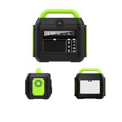 MPPT Station électrique portable silencieuse 600W Générateur solaire avec batterie au lithium