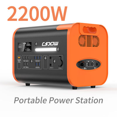 2000Wh centrale électrique portable Banque d'alimentation Générateur solaire pour la personnalisation et la maison
