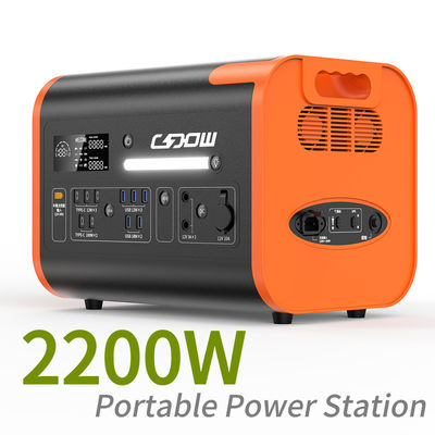 2200W LiFePO4 Batterie contenant une centrale électrique portable avec 90 minutes de charge