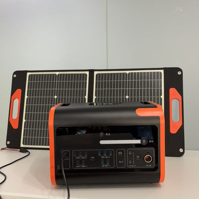 Centrale électrique portable 600W 1500W 2000W 2200W Batterie au lithium Générateur solaire rechargeable pour le camping en plein air et les urgences domestiques