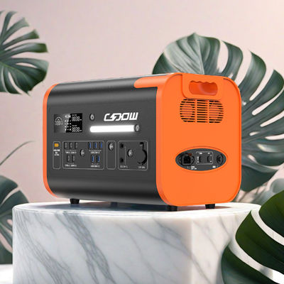 220V Pure Sine Wave LiFePO4 Batterie Générateur solaire 2048wh stockage d'énergie en veille 2200W centrale électrique portable