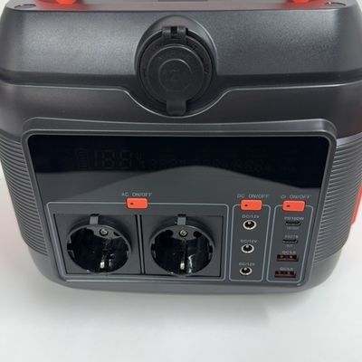Générateur de stockage d'énergie solaire de capacité 576wh pour camping familial et véhicule mobile