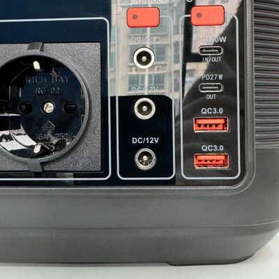 Générateur solaire portable de 576wh 110V 220V 600W