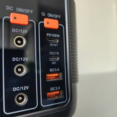 600W/576wh centrale électrique portable multifonctionnelle directe avec sortie Pd27W de type C2