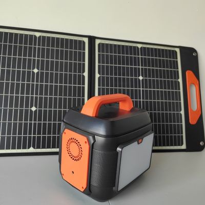 Générateur solaire portable 576wh/14.4V/40ah pour Amérique du Nord Excursion de camping en famille en plein air