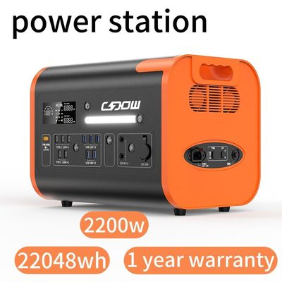 Générateur solaire LiFePO4 portable de 2200 W