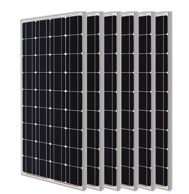 100W32 module solaire photovoltaïque en silicium monocristallin avec cadre en aluminium adapté à la maison RV Marine