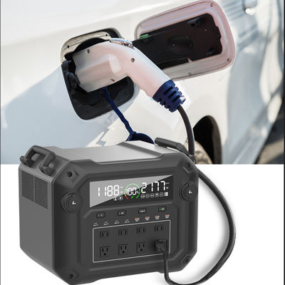 3600W Pure vague sinusoïdale centrale électrique portable LiFePO4 stockage d'énergie solaire BMS alimentation en batterie