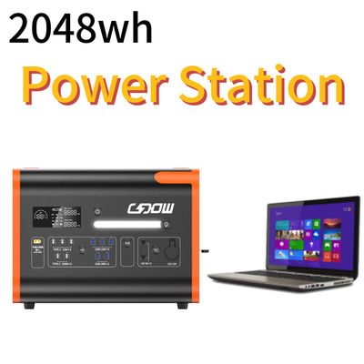 Générateur solaire de 2200W Panneaux solaires de 2500W avec centrale électrique portable Votre source d'énergie
