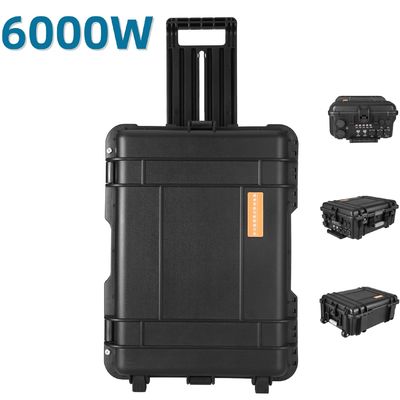 3000W 4000W 5000W 6000W Station électrique d'urgence à domicile avec batterie au lithium ternaire