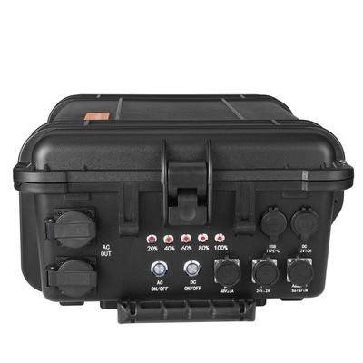 Une centrale électrique portable de 4000 W avec une puissance élevée et une batterie au lithium fer phosphate