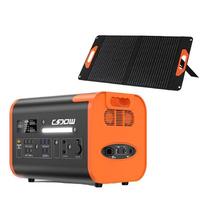 Générateur solaire à ondes sinusoïdes pures de 2200 W avec batterie au lithium fer phosphate