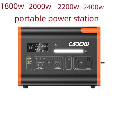 2200 W de sortie de secours d'urgence Plage de fluctuation de tension -5% à 5% Station de stockage d'énergie