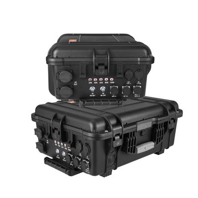 Des poulies noires portatives de 7000 W fournissent votre source d'alimentation pour votre camping-car et votre mobile