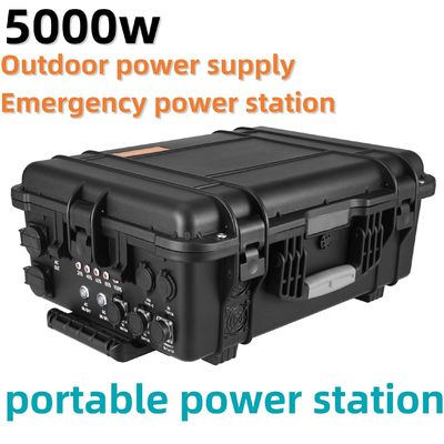 Générateur solaire à batterie au lithium portable multifonctionnel de 3000W/4000W/5000W pour l'extérieur