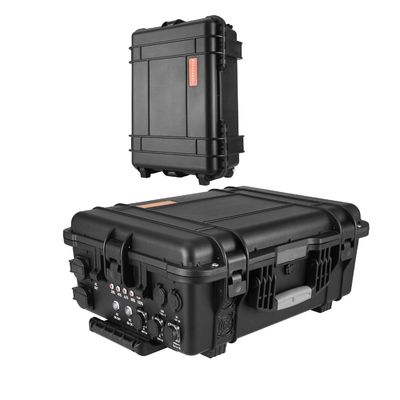 Station électrique portable de 4000 W avec prise de sortie CA et batterie au lithium LiFePO4