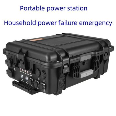 All Socket Type 3000W LiFePO4 Batterie centrale électrique portable avec une puissance de pointe de 6000W