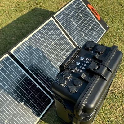 ST-70 batterie au lithium ternaire générateur mobile à poulie noire de 7000W pour la maison / extérieur