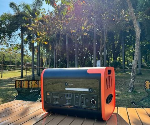 1800W 2000W 2200W centrale électrique portable 2kw avec batterie au lithium LiFePO4 AT22 Noir