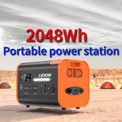 600W 1800W 2000W centrale éolienne solaire portable rechargeable 2kw avec USB 3*12W/2*18W