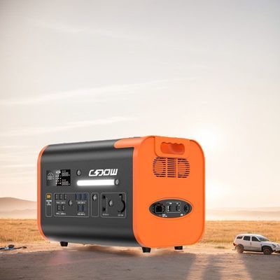 Station électrique à batterie LiFePO4 avec charge sans fil et sortie CA