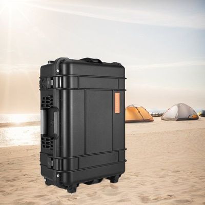 Chargeur de groupe de batterie au lithium d'urgence de 5000W avec système solaire de charge USB