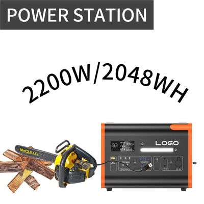 Générateur mobile portable de 1500 W, centrale solaire, recharge rapide, alimentation sans interruption