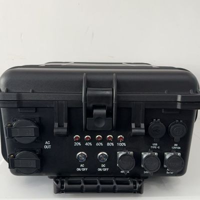 Générateur de puissance d'urgence à grand moteur portable de 3000 W pour une énergie de sortie de courant alternatif de haute puissance