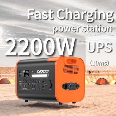 Chargeur portable 2000W Chargeur de voiture centrale électrique portable pour ordinateur portable et camping