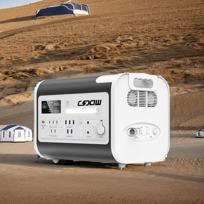 2200W de puissance élevée de sortie de la centrale électrique portable LiFePO4 pour les mains et les solutions solaires