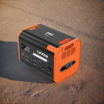 LiFePO4 batterie de camping d'urgence Générateur solaire 1000W 2200W centrale électrique portable