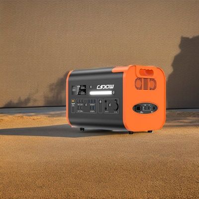 LiFePO4 Cellule de batterie de type 220V Sortie centrale électrique portable pour pique-nique et urgence