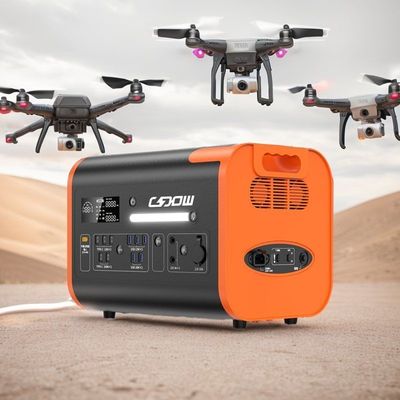 Système de stockage d'énergie LiFePO4 2048wh pour camping sans fil à l'extérieur