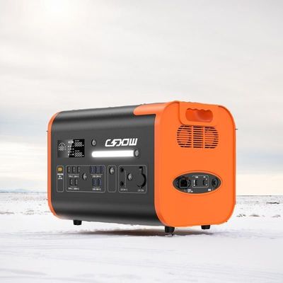 LiFePO4 batterie alimentée 2200W stockage d'énergie portable alimentation avec recharge rapide