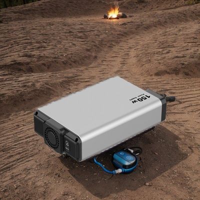 Station de banque d'énergie solaire recyclable de 150 W Idéal pour le camping en plein air et les urgences à domicile