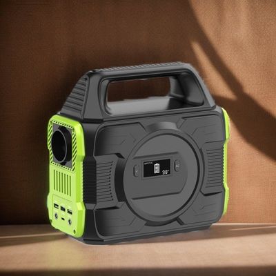 MPPT 300W mini centrale électrique portable à batterie au lithium pour système de sauvegarde électrique à domicile