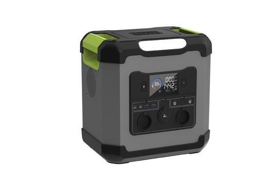 2000W de charge rapide MPPT LiFePO4 Inverteur de batterie tout-en-un hors réseau Système solaire avec prise de sortie AC britannique