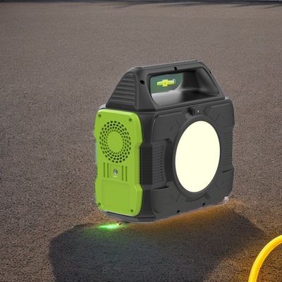 Générateur d'alimentation électrique à pile au lithium mini rechargeable EU AC Socket 300W/600W pour la maison/extérieur/camping/urgence